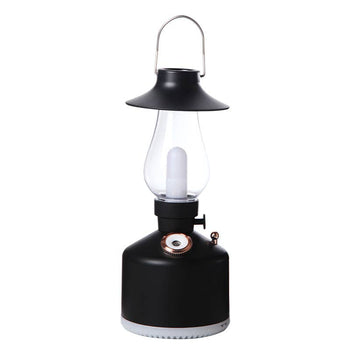 Vintage Lantern Humidifier: Black