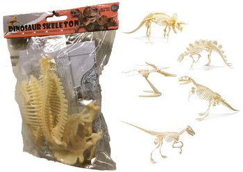 Dinosaur Skeleton Realistic Model Assembly Peggable Kits: One of Each - Collect them All!