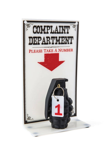The Complaint Dept Sign