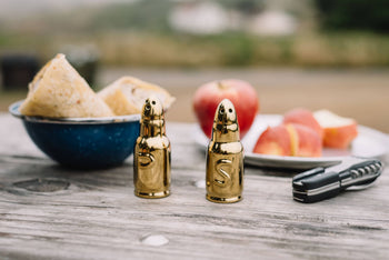 Bullet Salt and Pepper Shakers