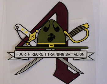 4th Battalion Decal