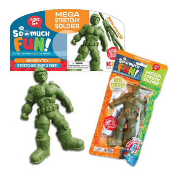 STRETCHY SAND SOLDIER 12 PIECES PER PACK